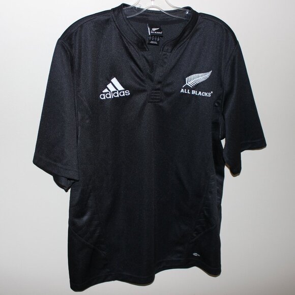 mint unworn Adidas All Blacks 2007-08 New Zealand home rugby jersey shirt - Picture 3 of 14